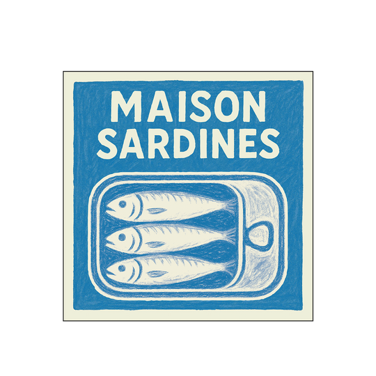 Serviette PAPIER MAISON SARDINES
