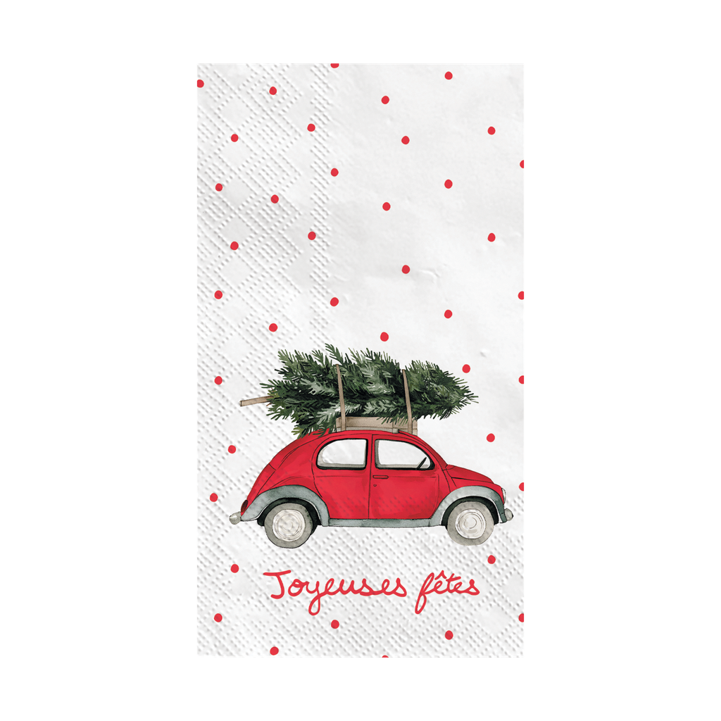 Serviette PAPIER RECTANGLE NOEL