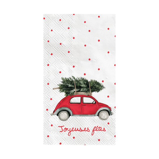 Serviette PAPIER RECTANGLE NOEL