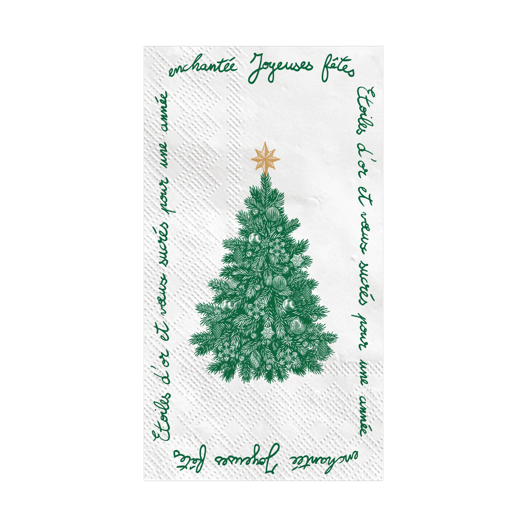 Serviette PAPIER RECTANGLE SAPIN