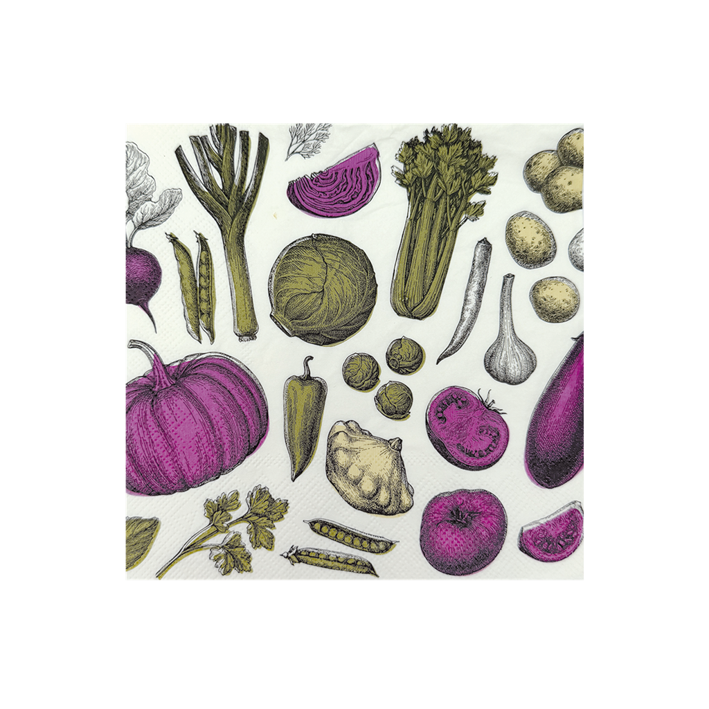 Serviette PAPIER VEGGIE MANIA