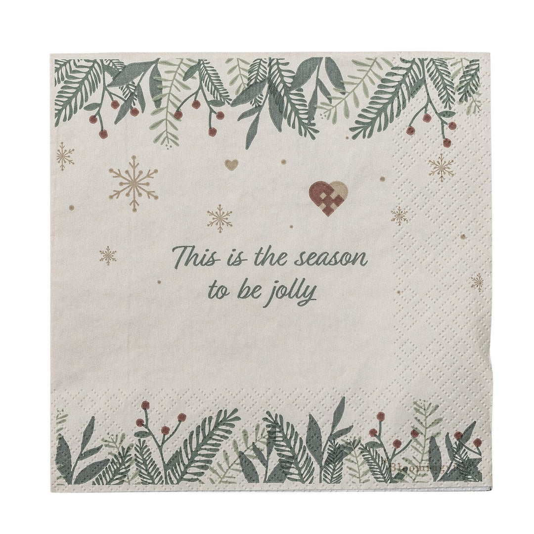 Serviettes de table Grazia Verte