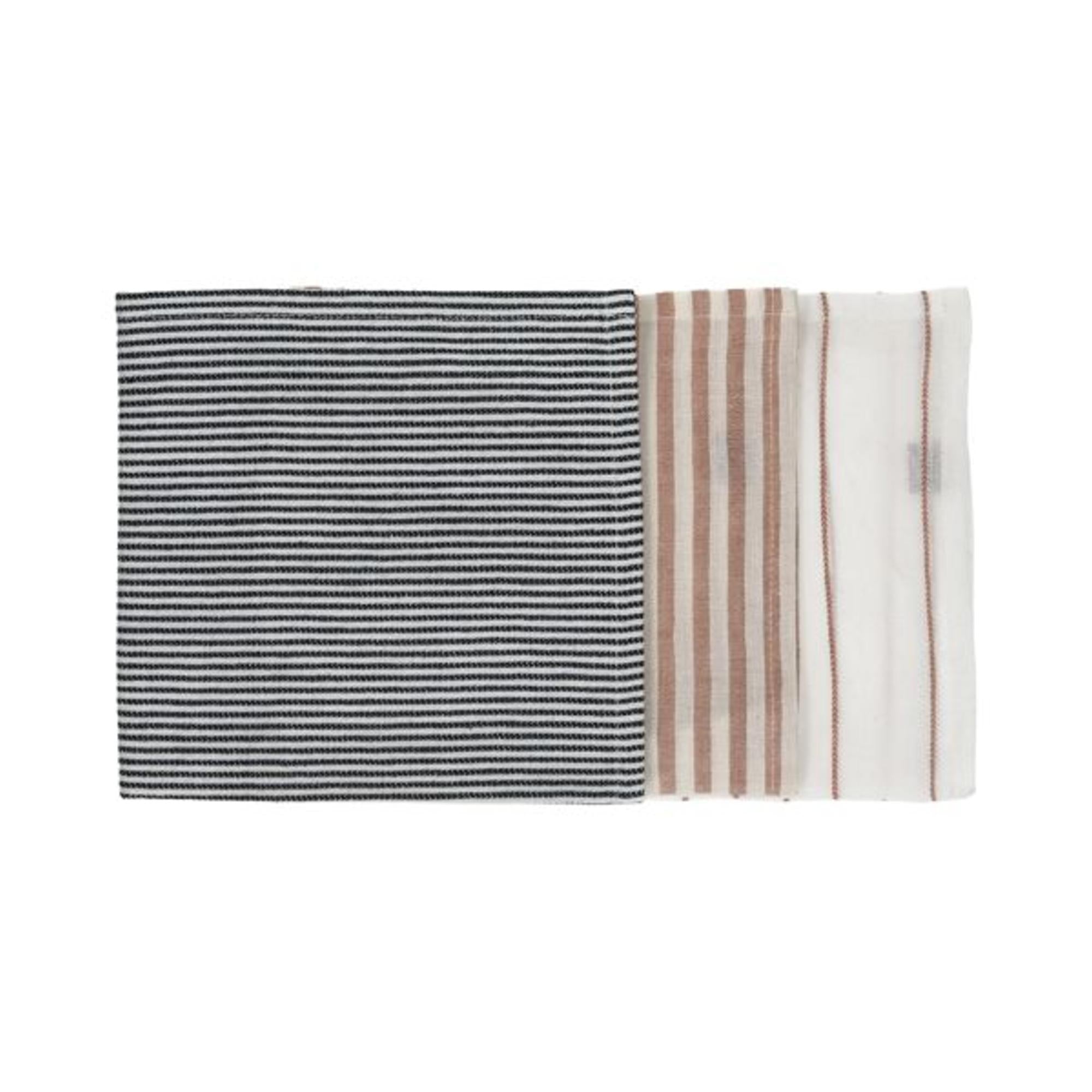 Set de 3 serviettes ADRIATICO Mix de couleur