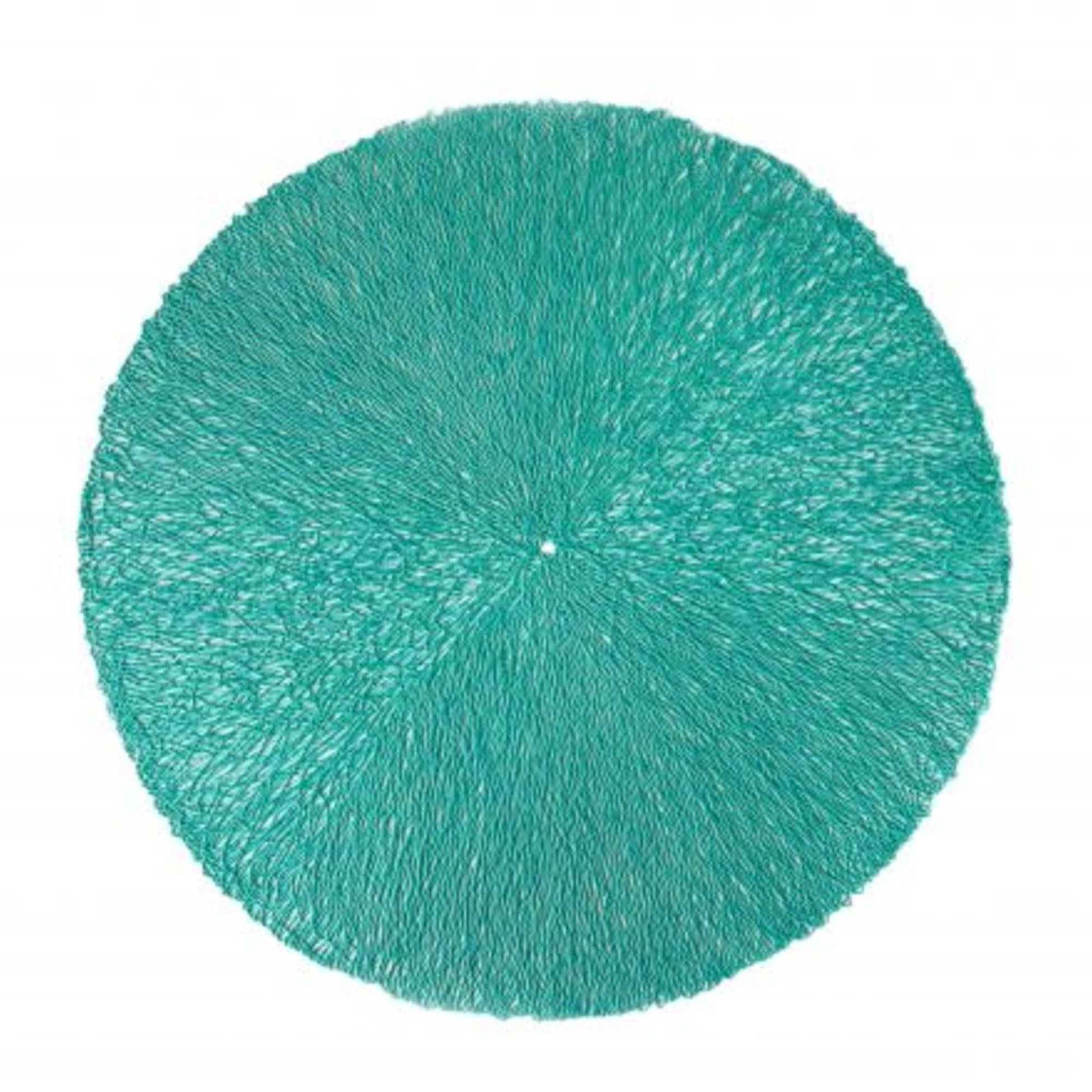 Set de table / Sous Plat Tressé en PVC Turquoise