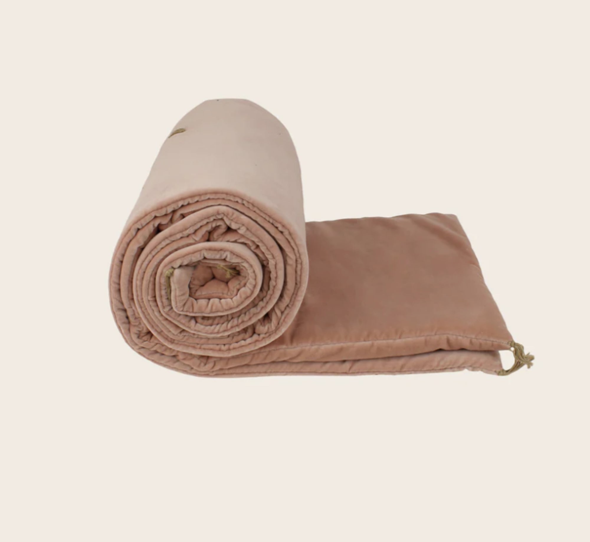 Sofa Cover en Velours Blush BLUSH