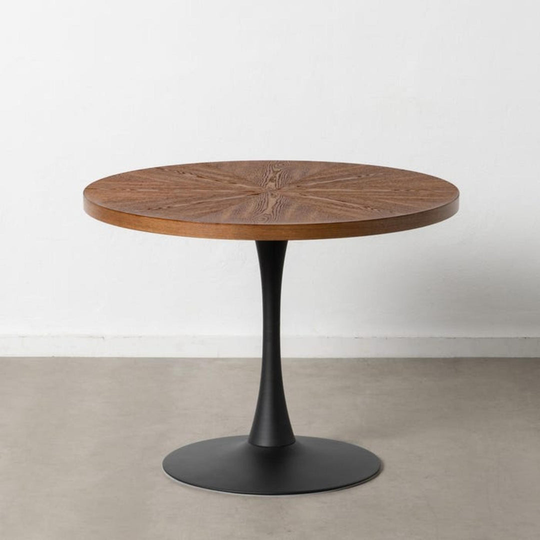Table à manger Naturel-Noir 