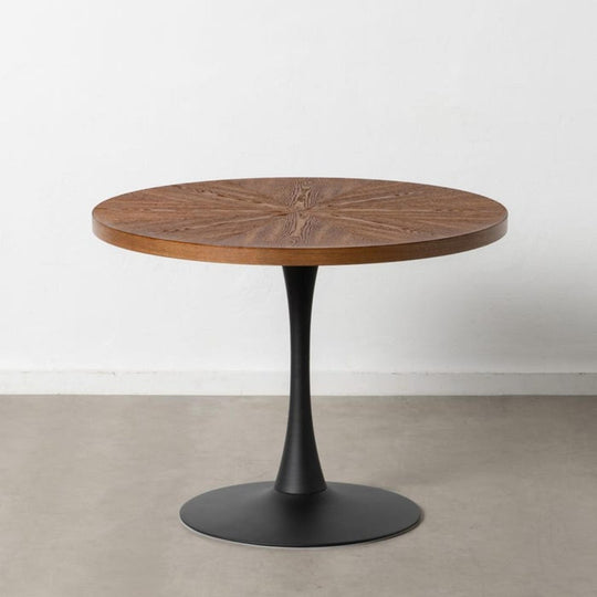 Table à manger Naturel-Noir 