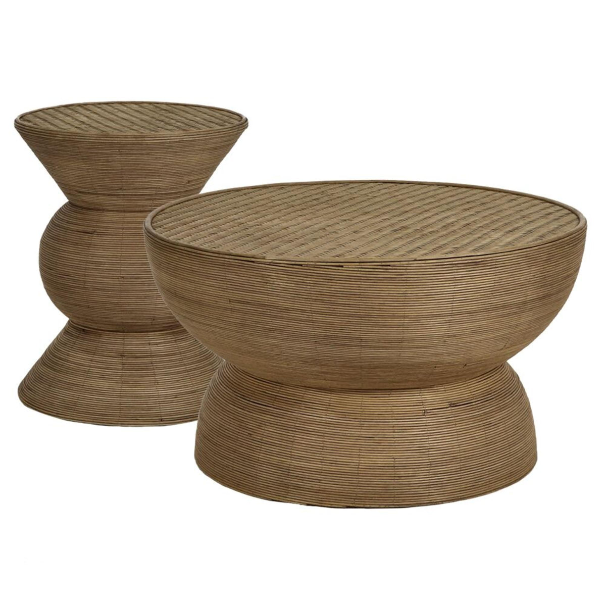 Table basse en Bambou TAMBOU DIA 40 x H 50,5 cm
