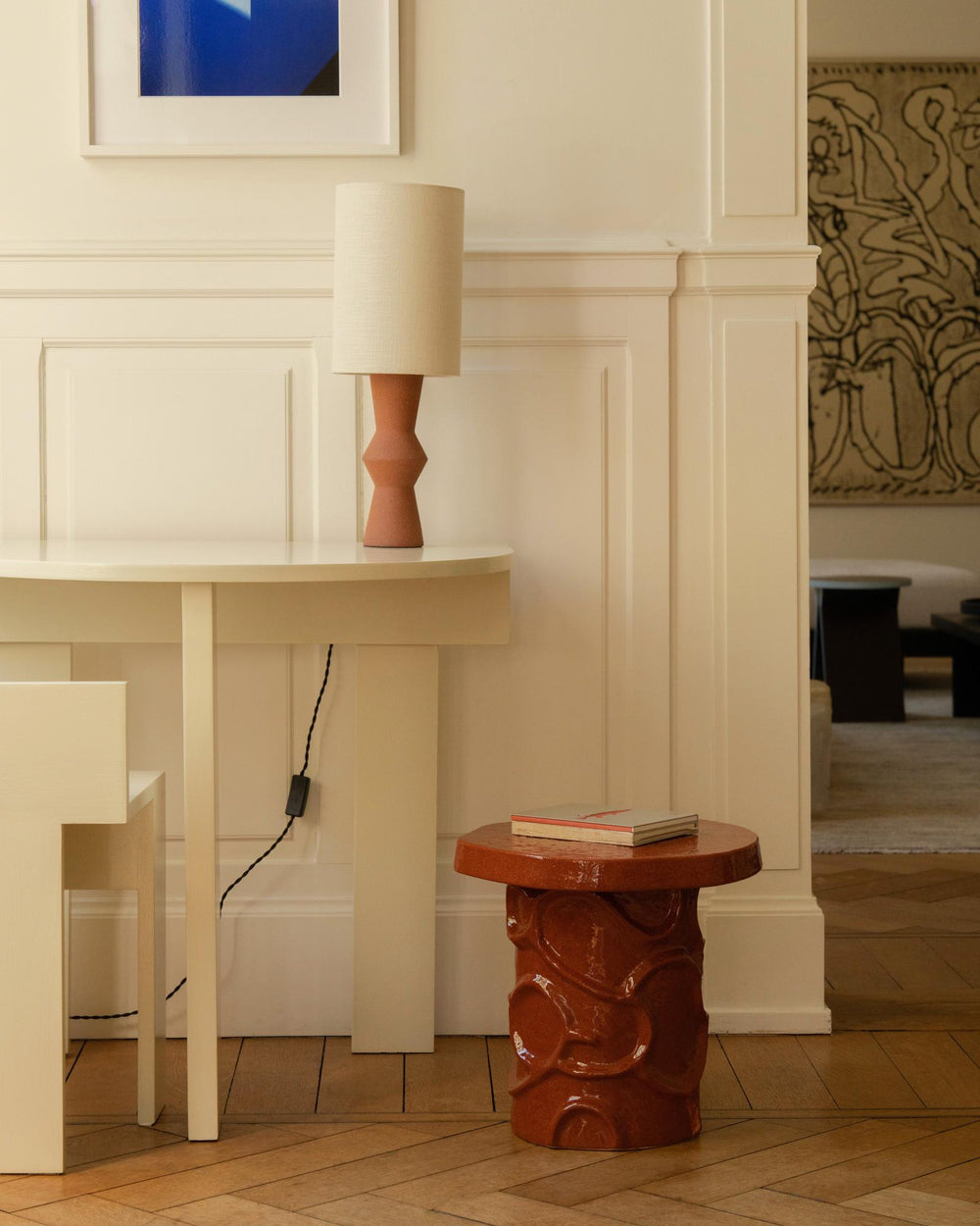 Table d'Appoint 07 Rouille