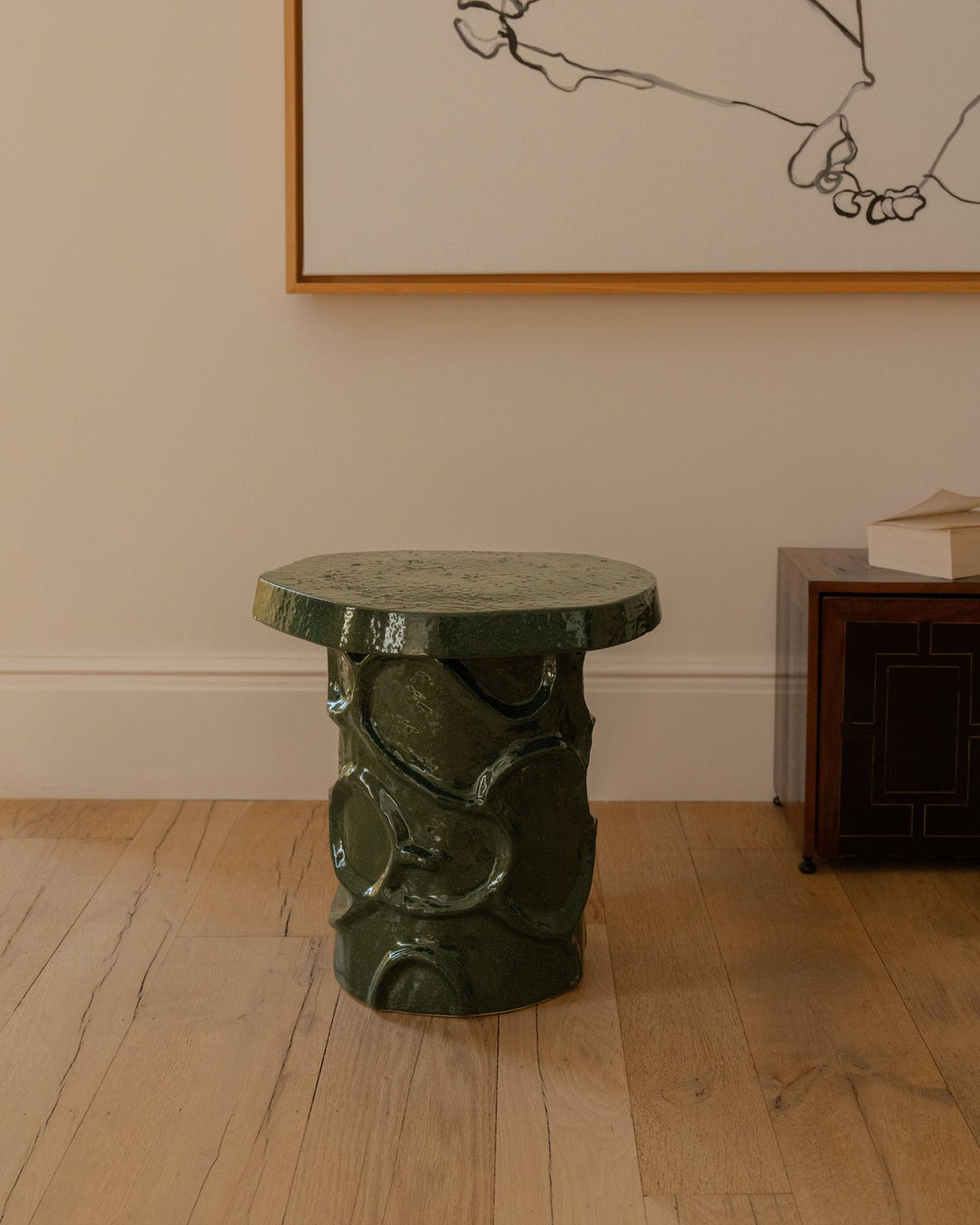 Table d'Appoint 07 Vert Foncé