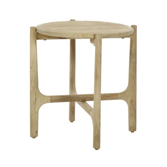 Table d'appoint CABANE Naturel DIA 45 x H 50 cm