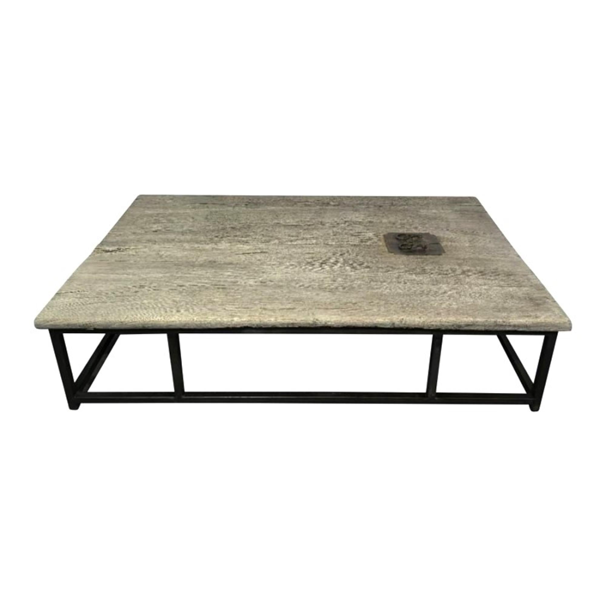 Table de salon double porte Bois