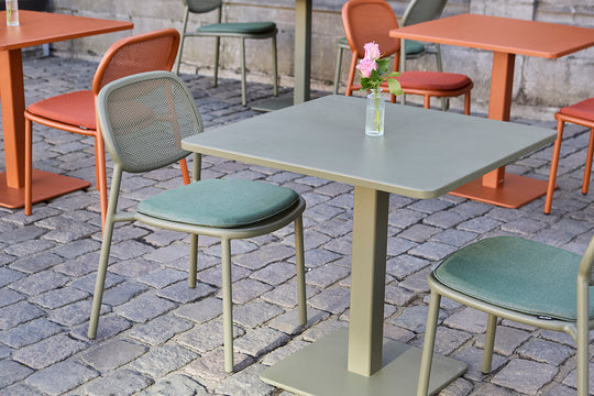 Table extérieure LUCCA RUST