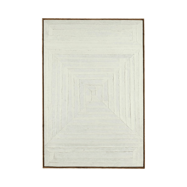 Tableau FIBRE BLANC CASSE