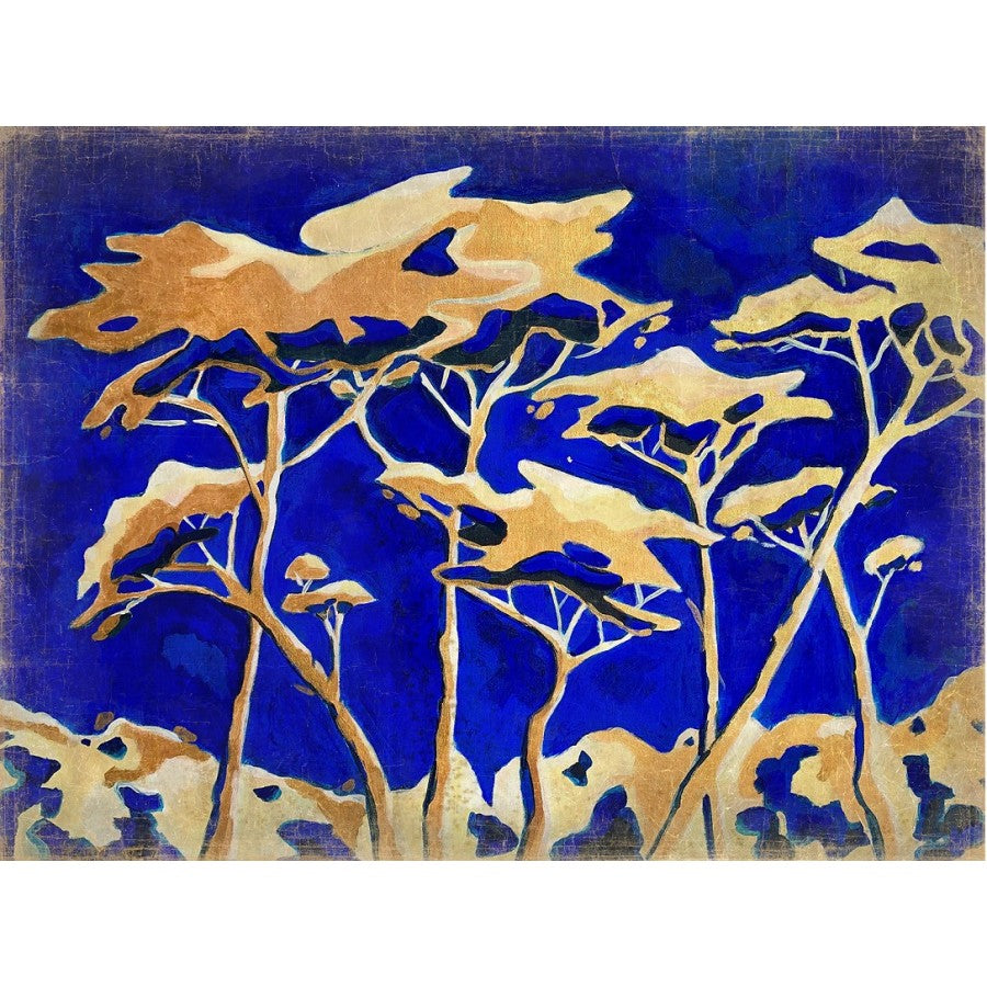 Tableau Papier Froissé EPINGLES D'OR EPLIGNES D'OR