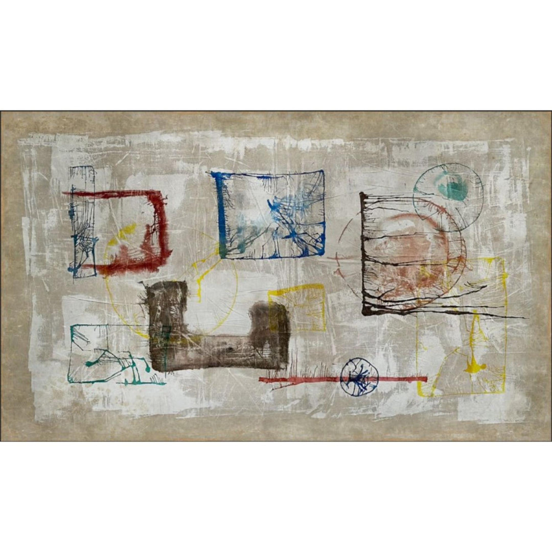 Tableau papier Froissé HAPPY ABSTRACT - OVIO Home