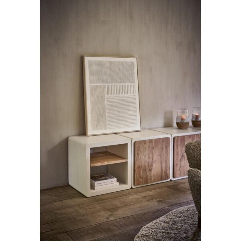 Toile avec cadre BLANCHE 