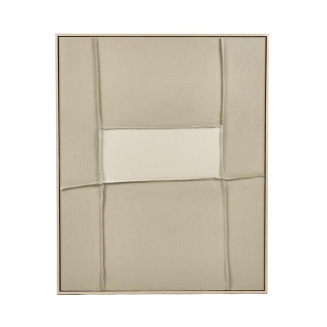 Toile avec cadre WOOLY Blanche 