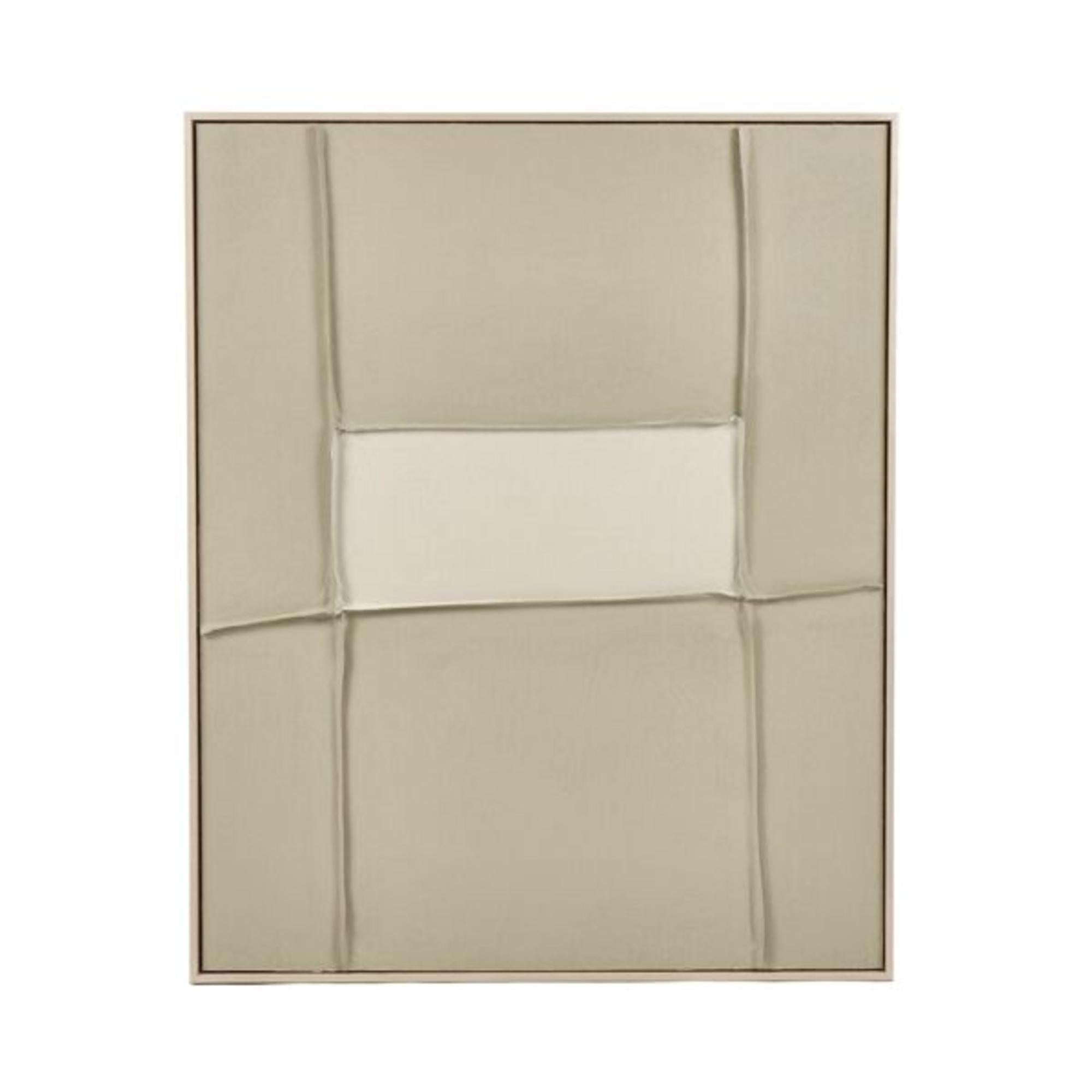 Toile avec cadre WOOLY Blanche 