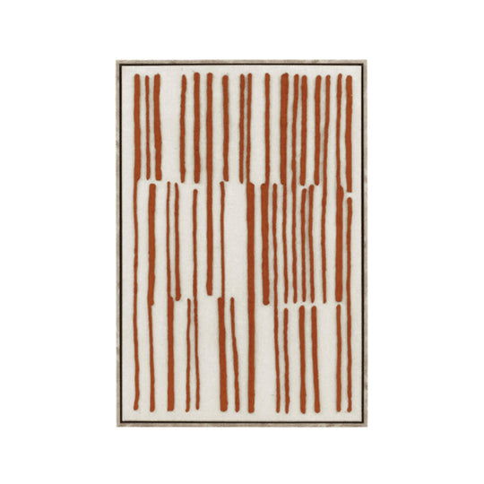 Toile BERGAMO Terracotta - rect