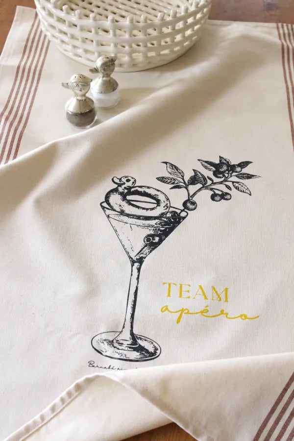 Torchon de cuisine SERIGRAPHIE APERO