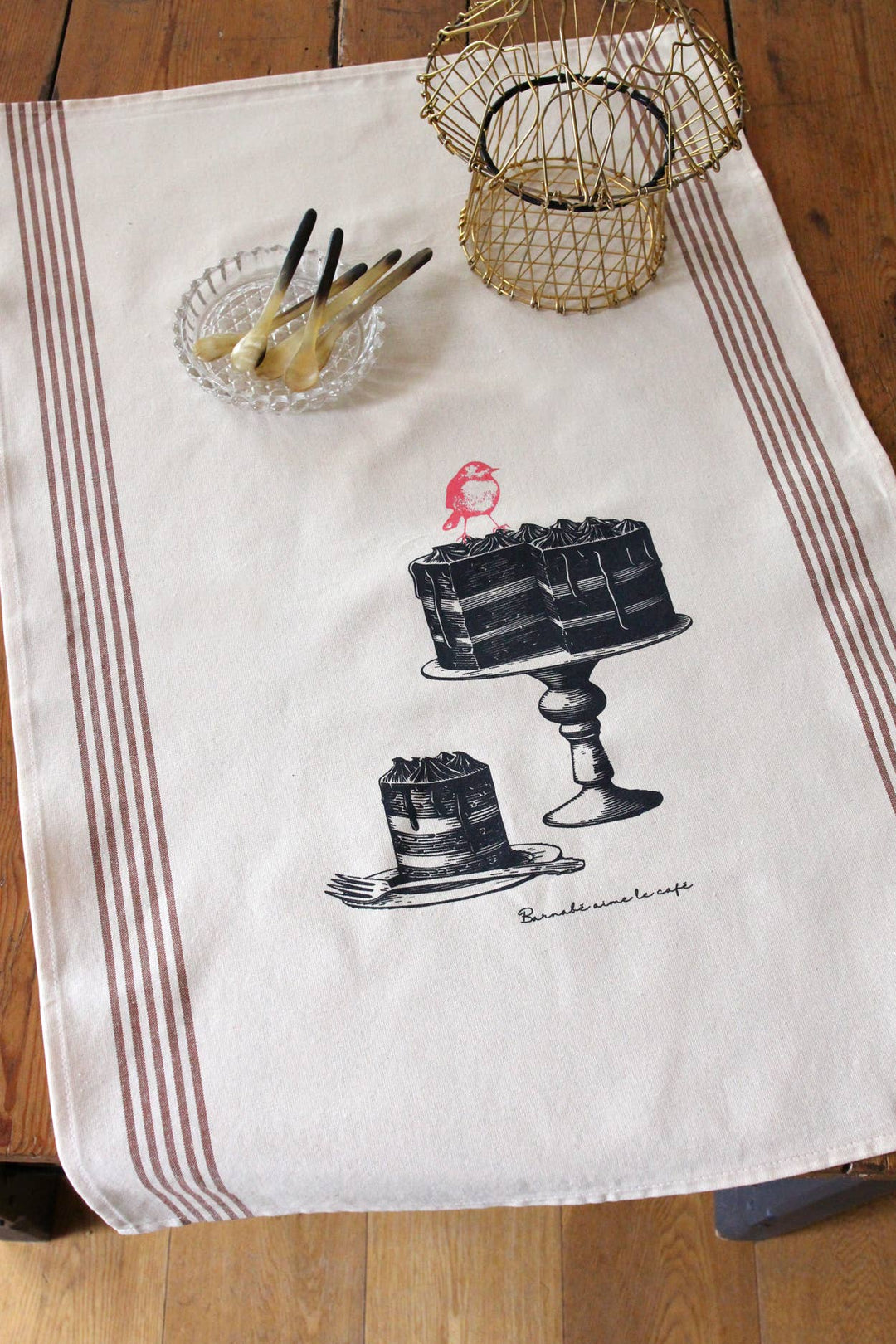 Torchon de cuisine SERIGRAPHIE PATISSERIE