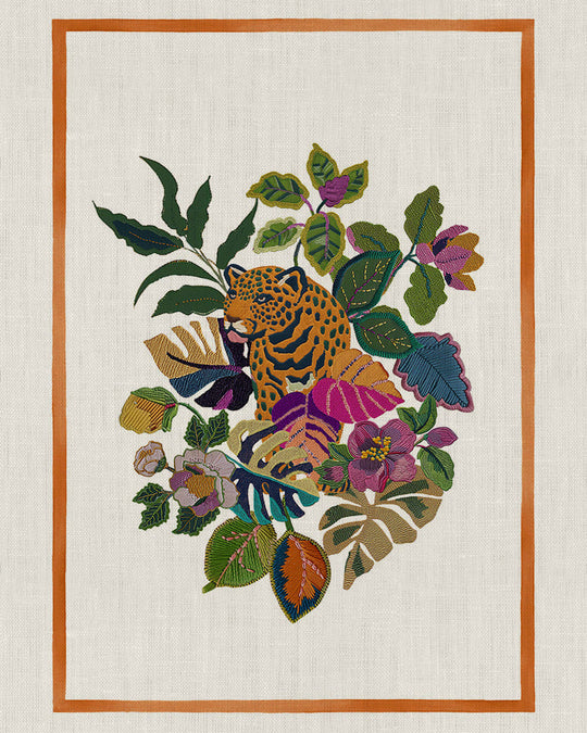 Torchons TESSITURA LEOLEAF ARANCIO