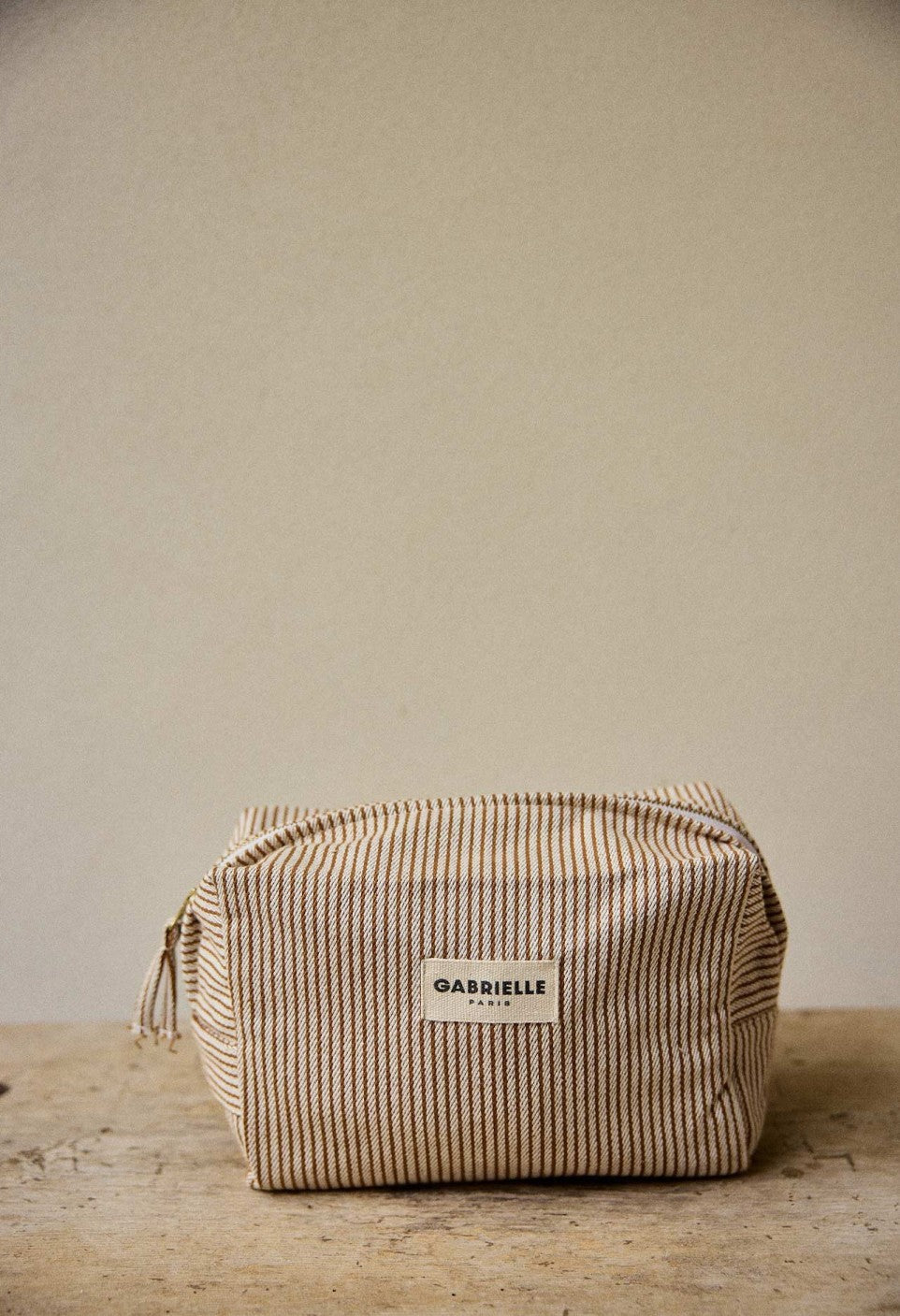 Trousse de Toilette RAYURE ARGILE
