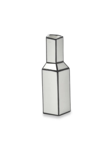 Vase CARTE BLANCHE BLANC - NOIR