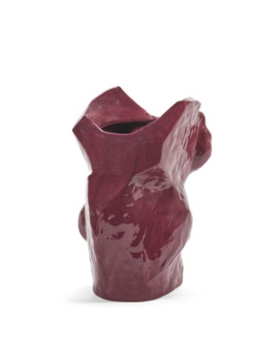 Vase Chouette Aubergine