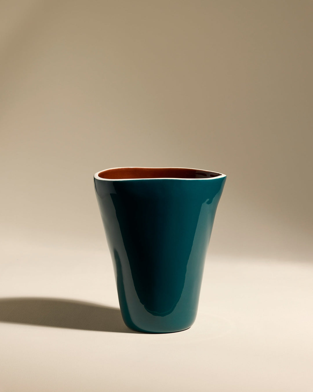 Vase DOUBLE JEU BLEU SARAH - CHOCOLAT