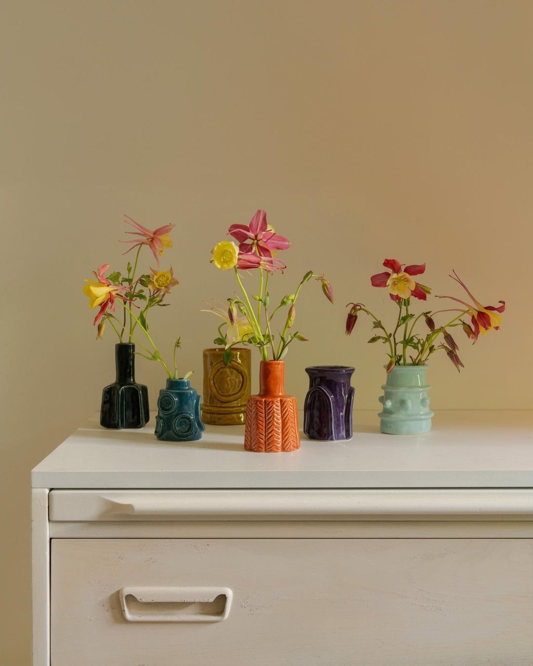 Vase MOLLY Emaillé Rouille