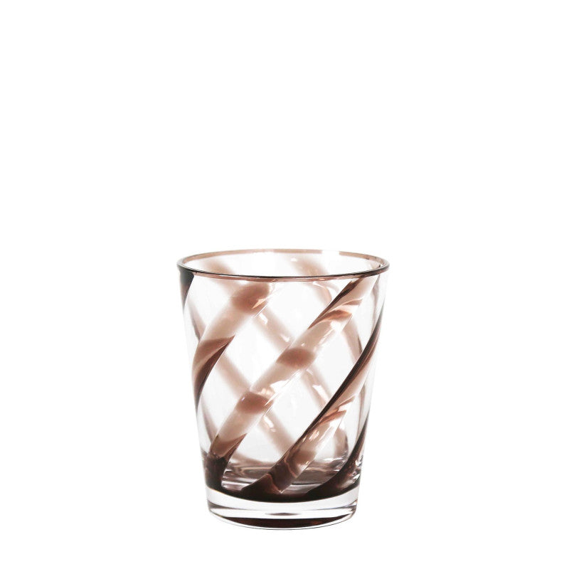 Verre SPIRALE ROUILLE TRANSPARENT