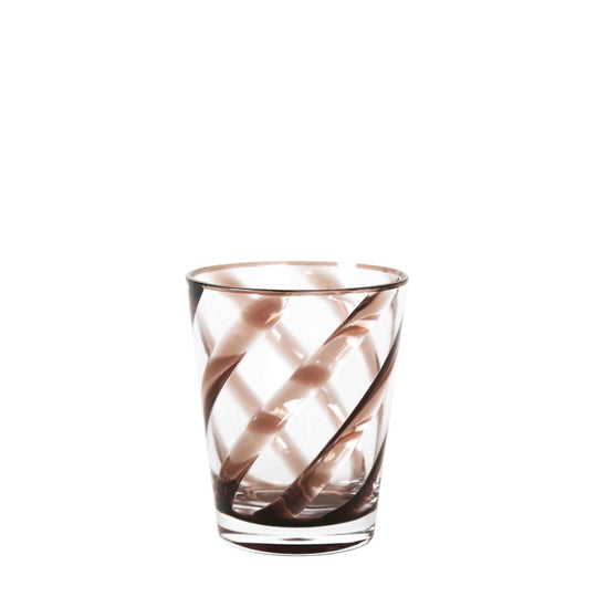 Verre SPIRALE ROUILLE TRANSPARENT