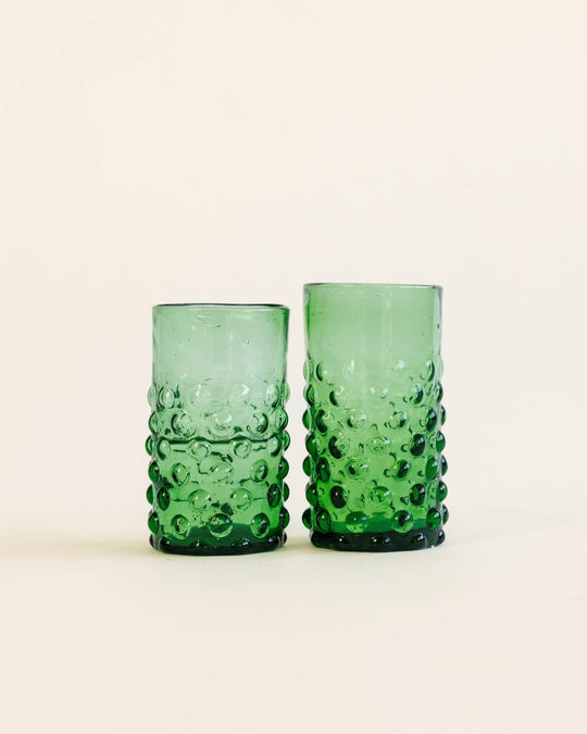 Verres BULLES GREEN