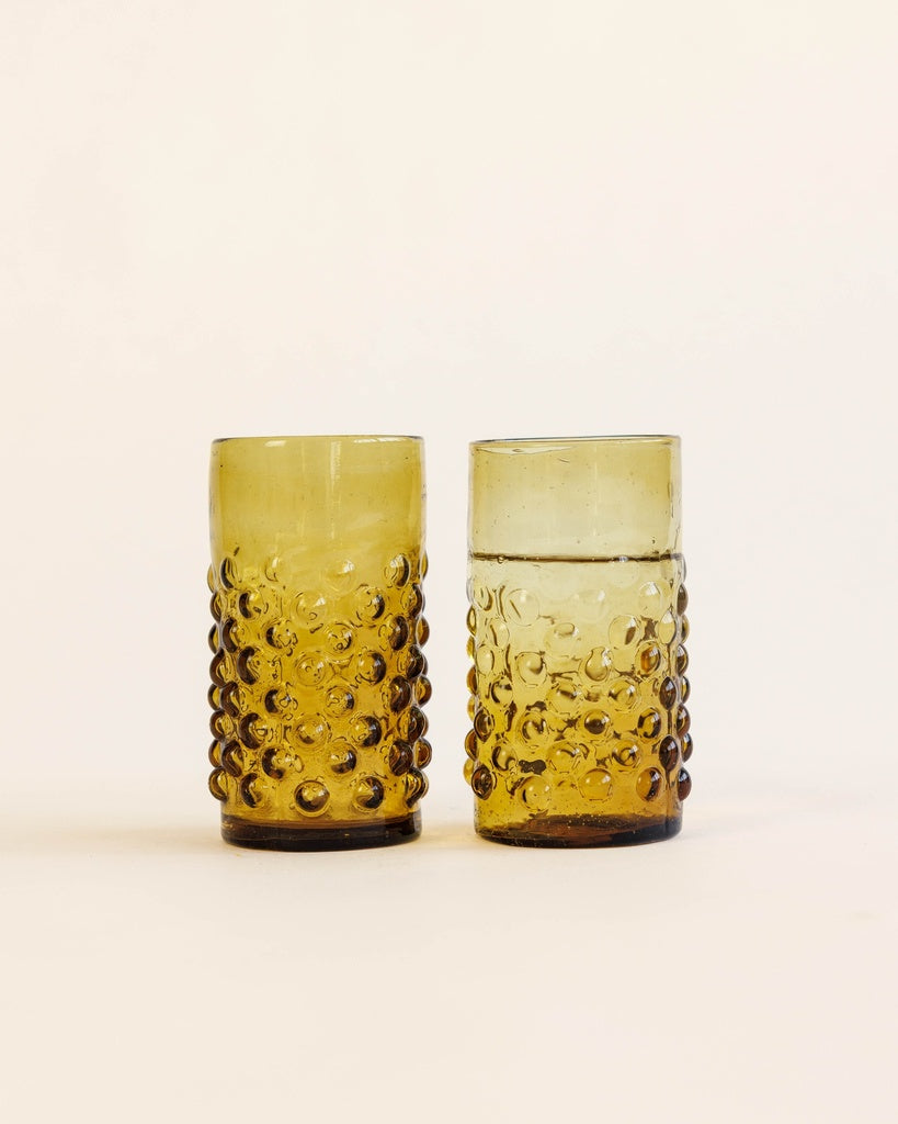 Verres BULLES YELLOW