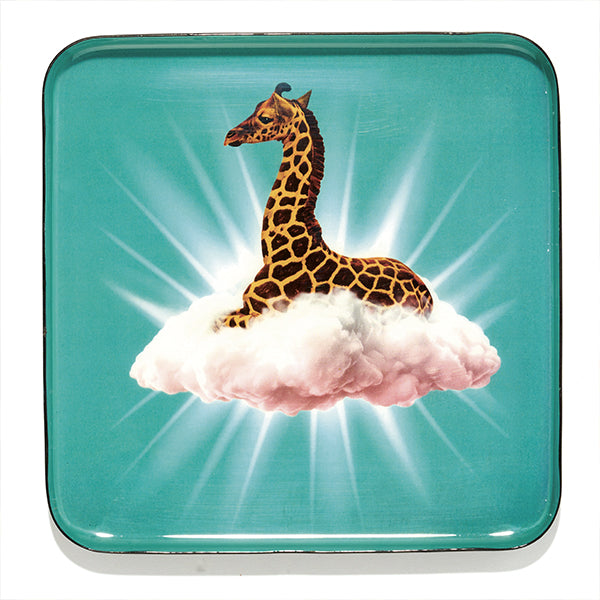 Vide Poche CARRE ANIMALIER CELESTINE - girafe