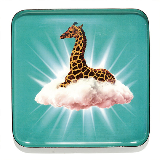 Vide Poche CARRE ANIMALIER CELESTINE - girafe