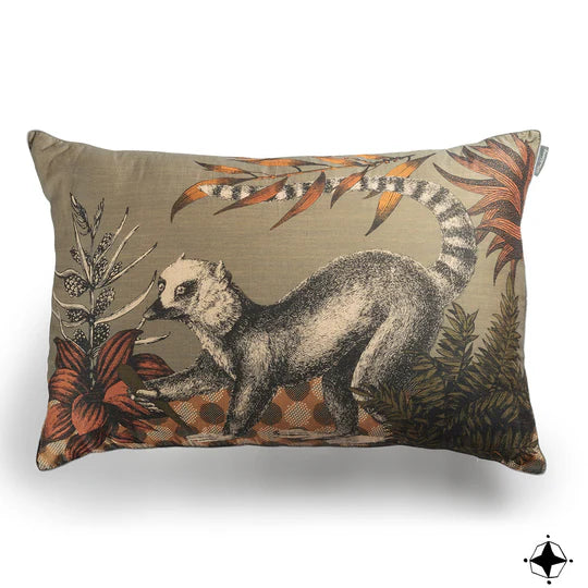 Coussin Bestiaire XXL Maki Catta