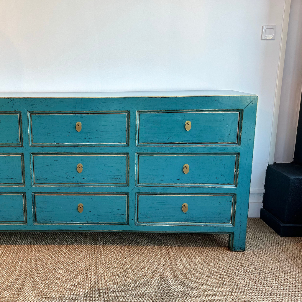 Commode 9T Bleu