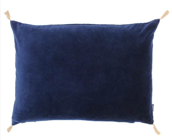 Housse de coussin en Velours 40x55 Navy