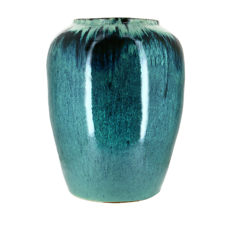 Jarre M Céramique Emaillée - Bleu - OVIO Home