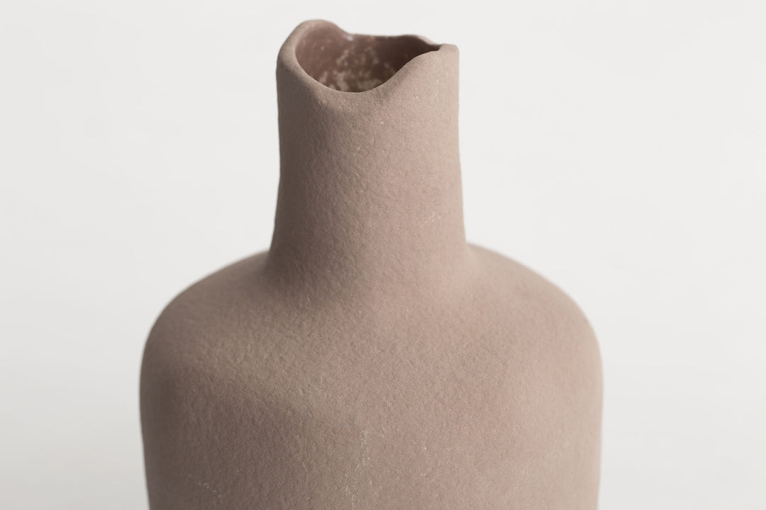 Vase Ivette H21,5 Beige