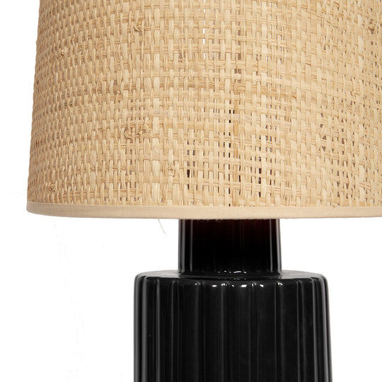 Lampe de table Portofino noir