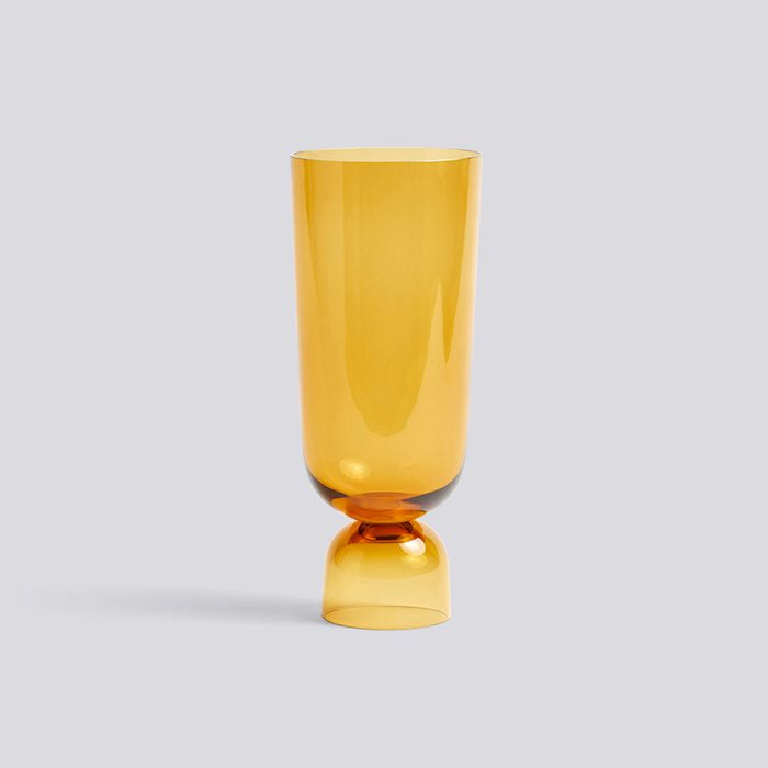 Vase coloré Col et Dôme - Ambre