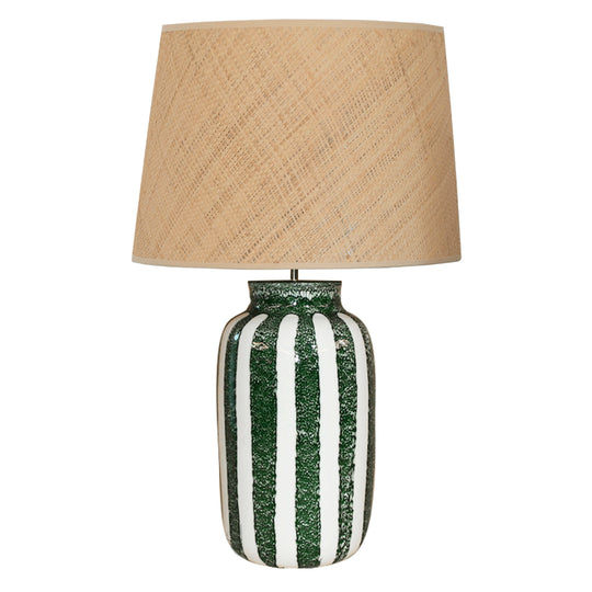 Lampe de Table Palmaria Vert H59