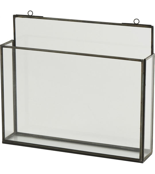 Porte Courrier Vitro 30x6xH26,5
